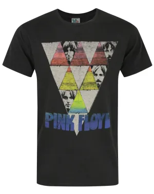 Junk Food Clothing Pink Floyd Mens Grey Short Sleeved T-Shirt