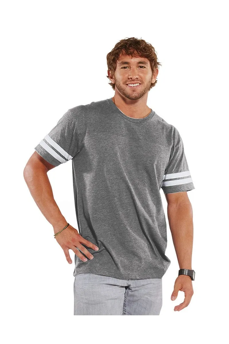 LAT 6937: Men's Football Fine Jersey T-Shirt