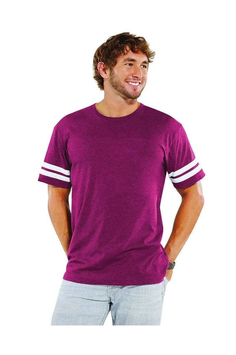 LAT 6937: Men's Football Fine Jersey T-Shirt