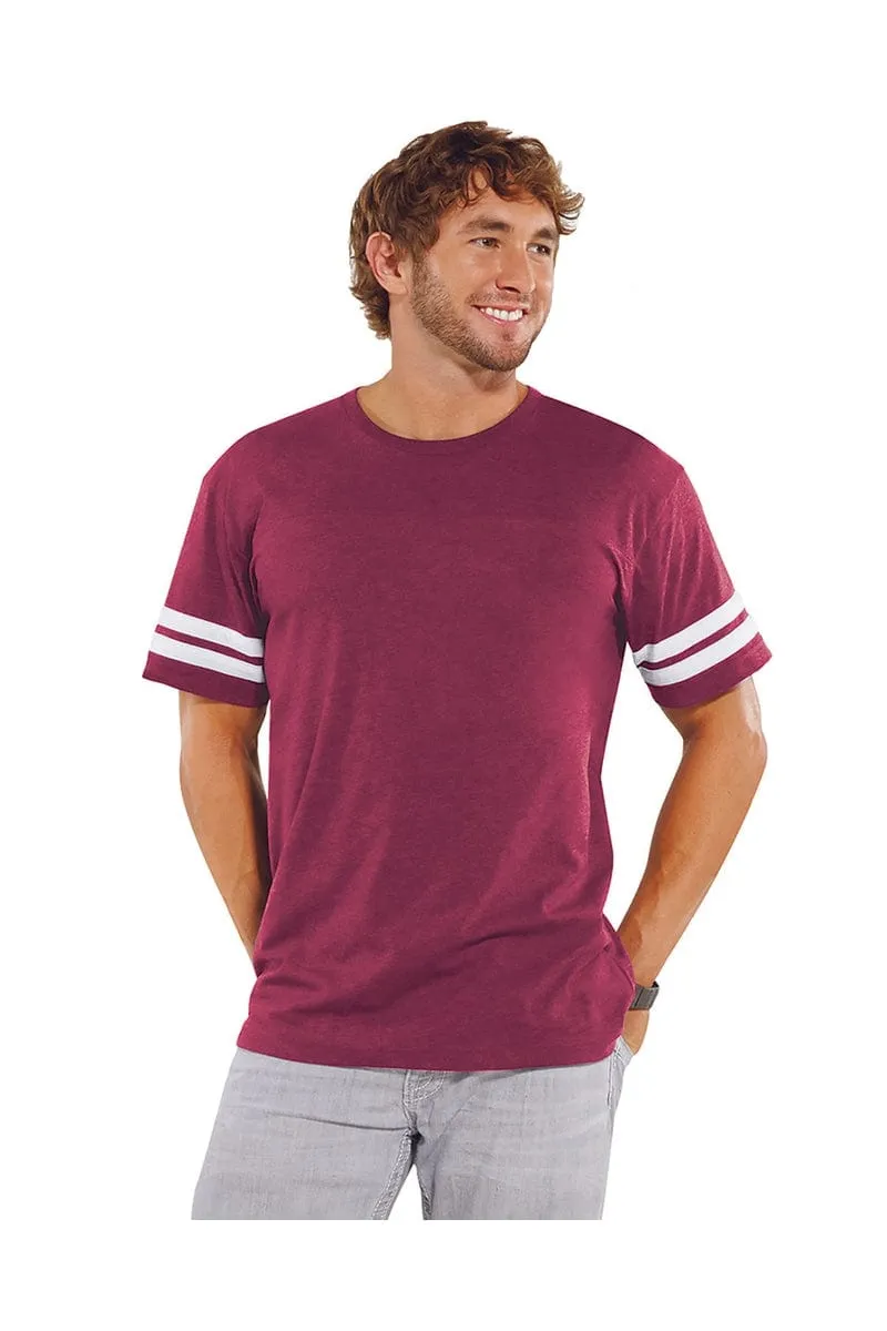 LAT 6937: Men's Football Fine Jersey T-Shirt
