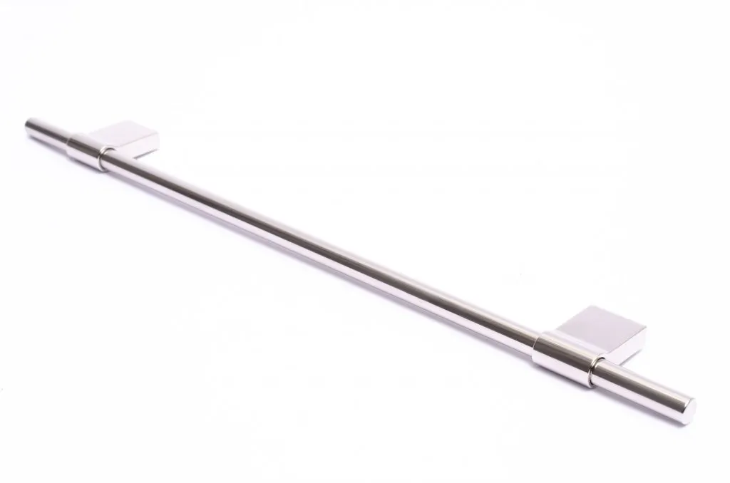 Line Polished Stainless Steel Cabinet Knobs and Drawer Pulls