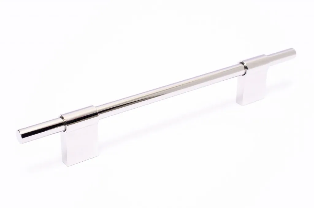 Line Polished Stainless Steel Cabinet Knobs and Drawer Pulls