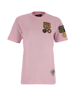 logo-patch cotton-piqué t-shirt
