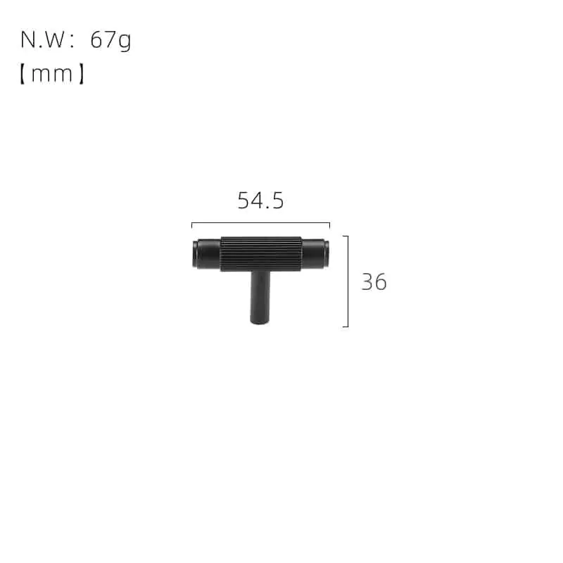 MARBELLA / Solid Brass T-Bar