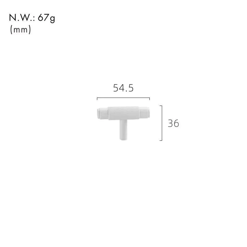 MARBELLA / Solid Brass T-Bar