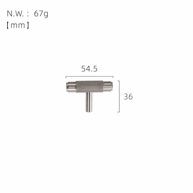 MARBELLA / Solid Brass T-Bar