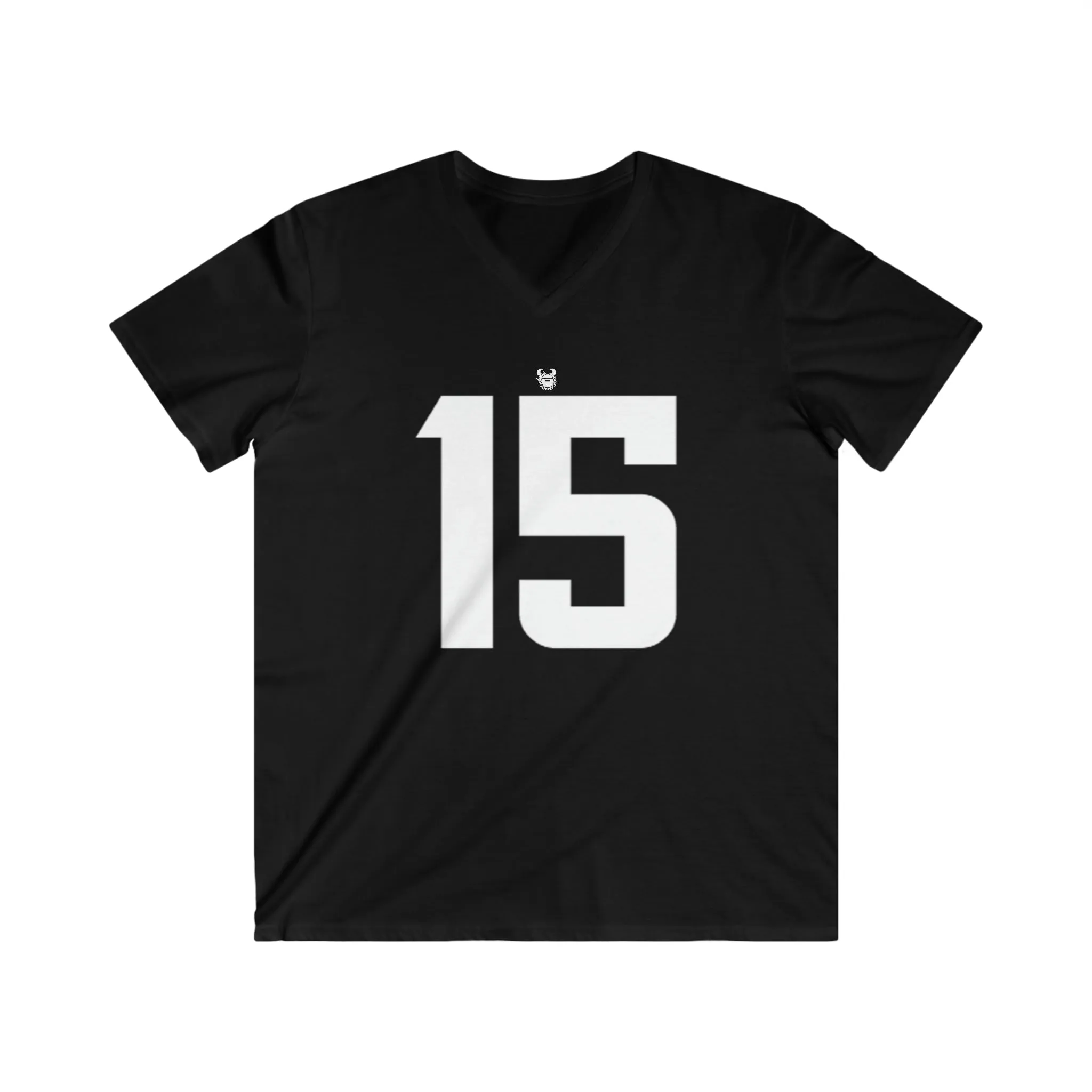 Men's Fitted V-Neck Short Sleeve - Jersey #15