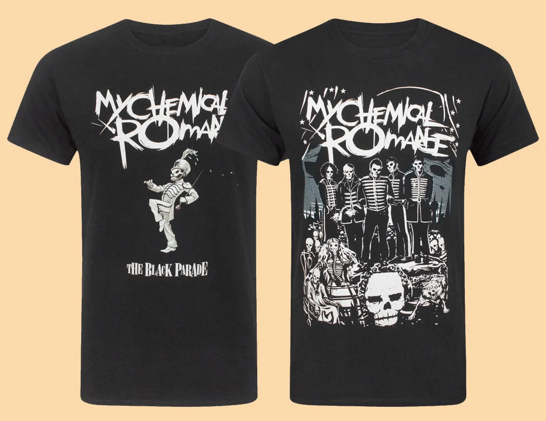 My Chemical Romance The Black Parade 2 Pack T-Shirts Men's Multi-pack Tee's