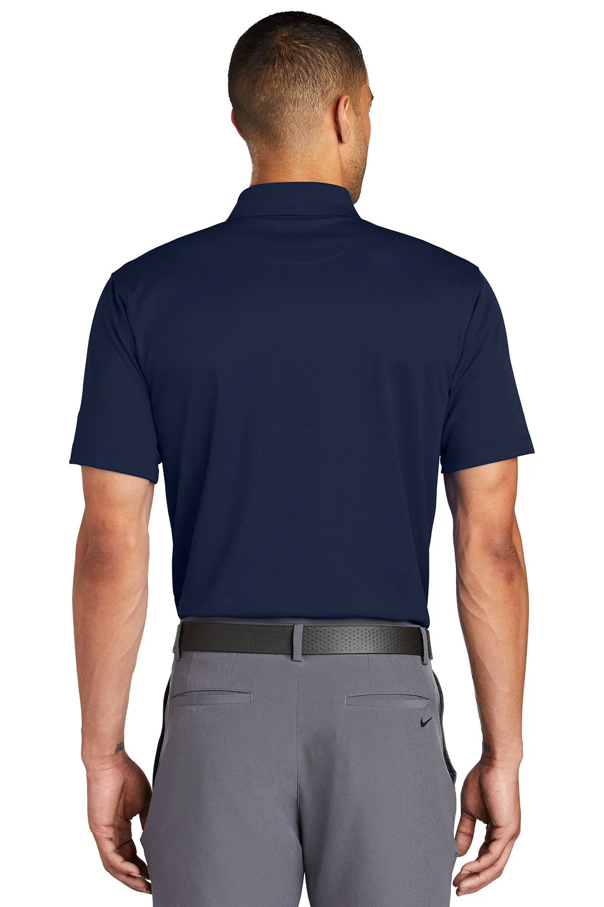Nike Tech Basic Dri-FIT Custom Polos, Midnight Navy