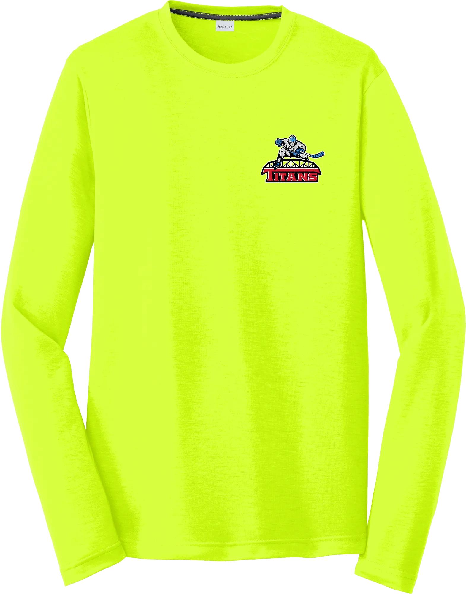 NJ Titans Long Sleeve PosiCharge Competitor Cotton Touch Tee