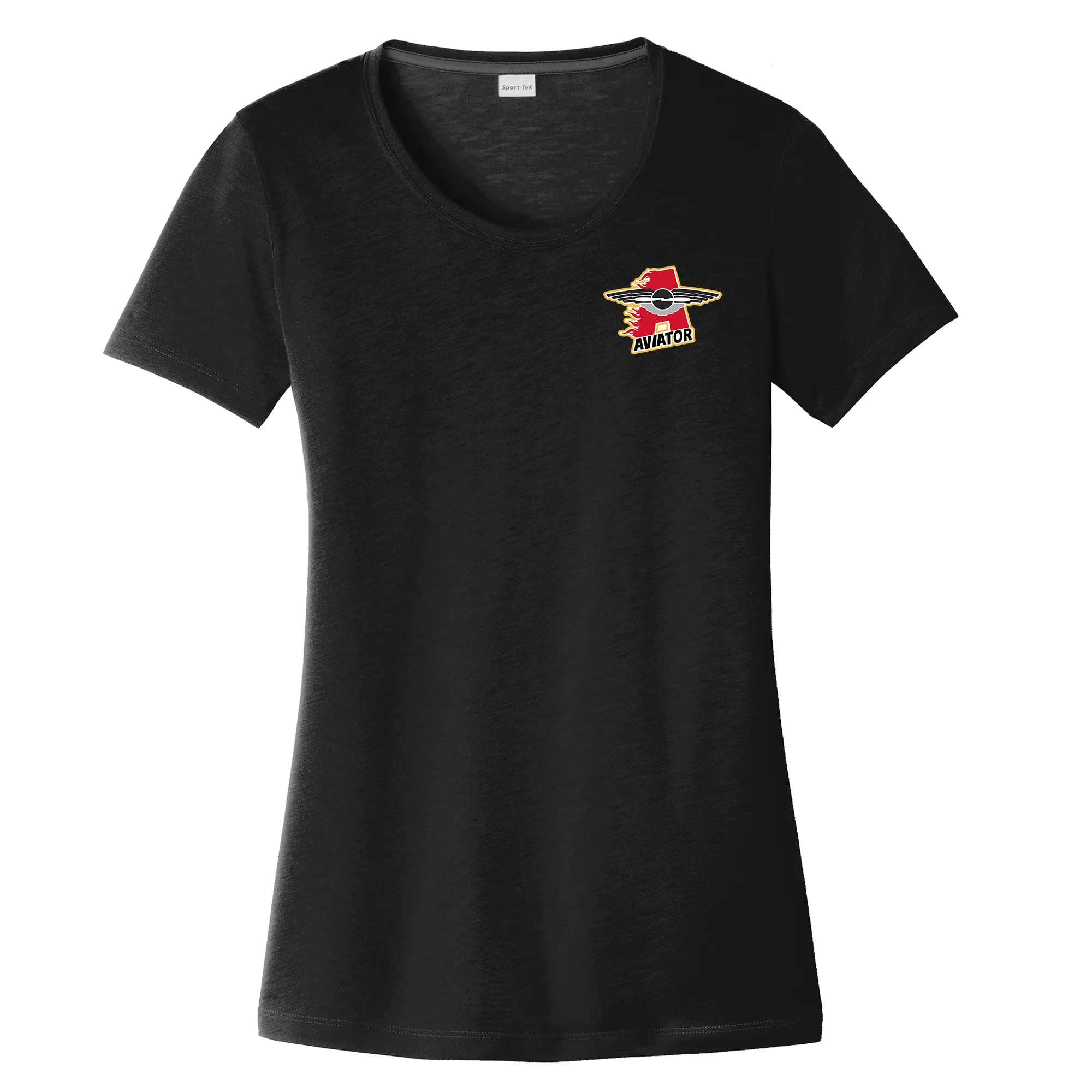 NY Aviators Ladies PosiCharge Competitor Cotton Touch Scoop Neck Tee