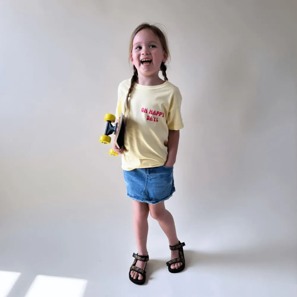 Oh Happy Days - Butter Yellow - Kids