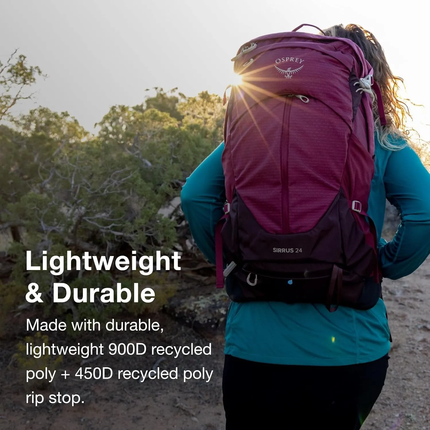 Osprey Sirrus 36L Women's Hiking Backpack, Muted Space Blue