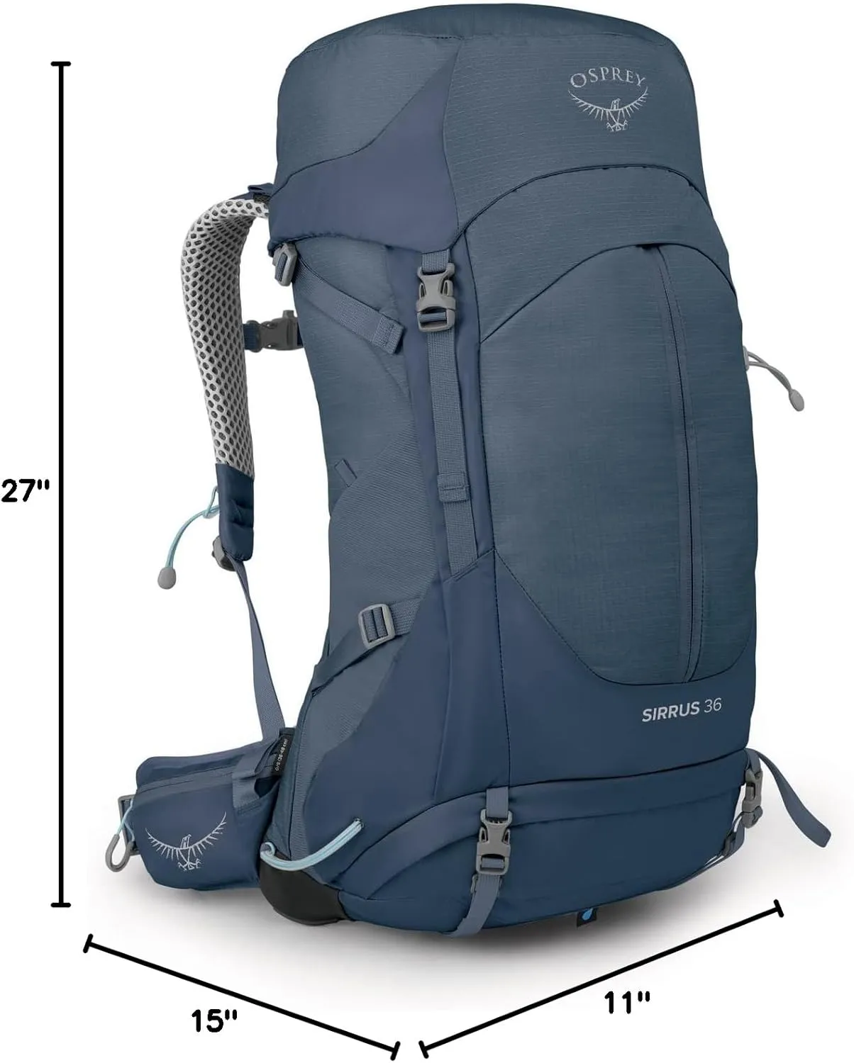 Osprey Sirrus 36L Women's Hiking Backpack, Muted Space Blue