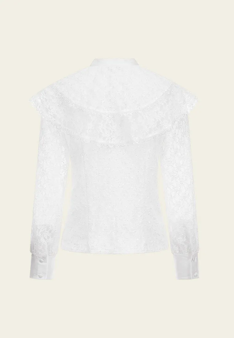 Peter-pan Collar Blouse