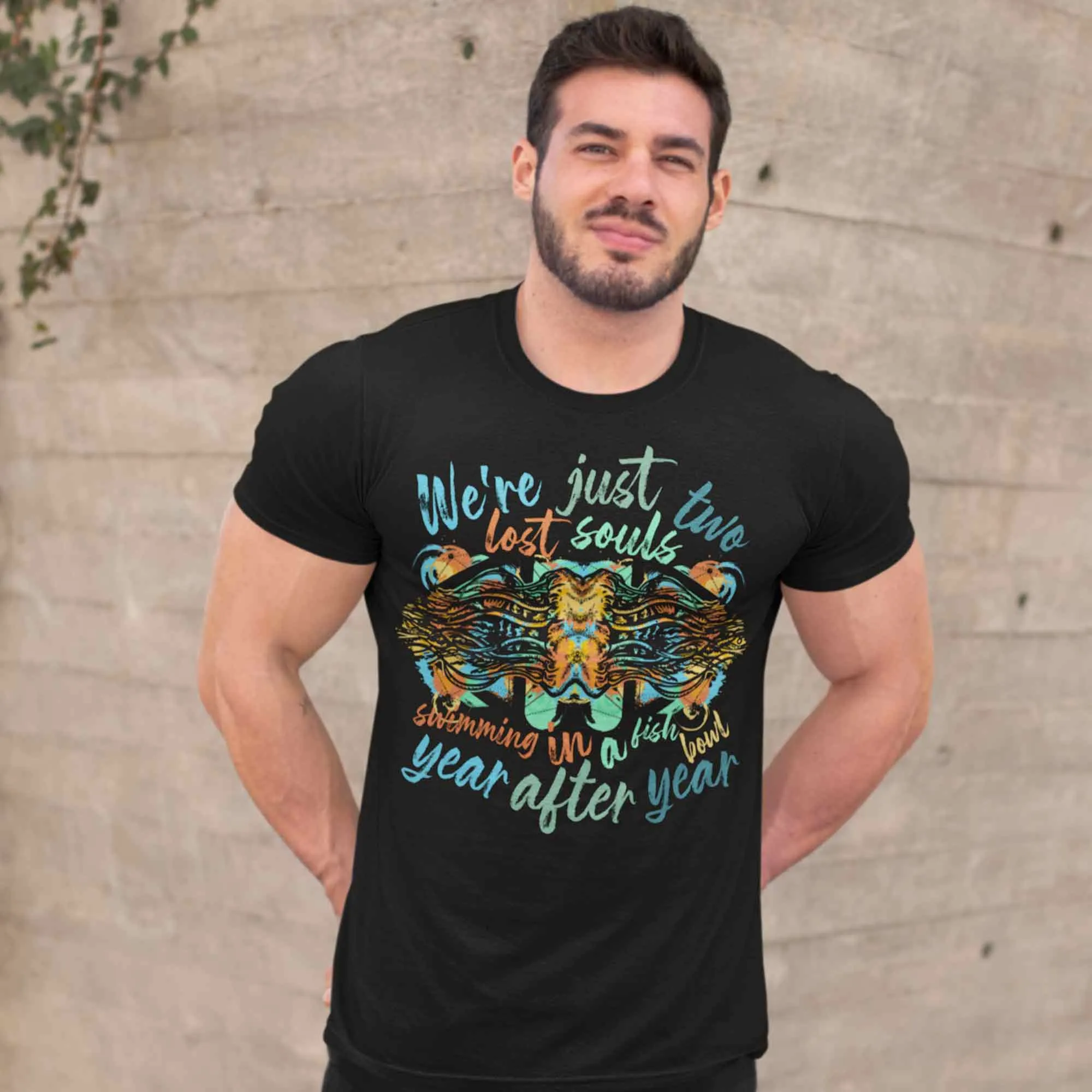 Pink Floyd T shirt - We're Just Two Lost Souls