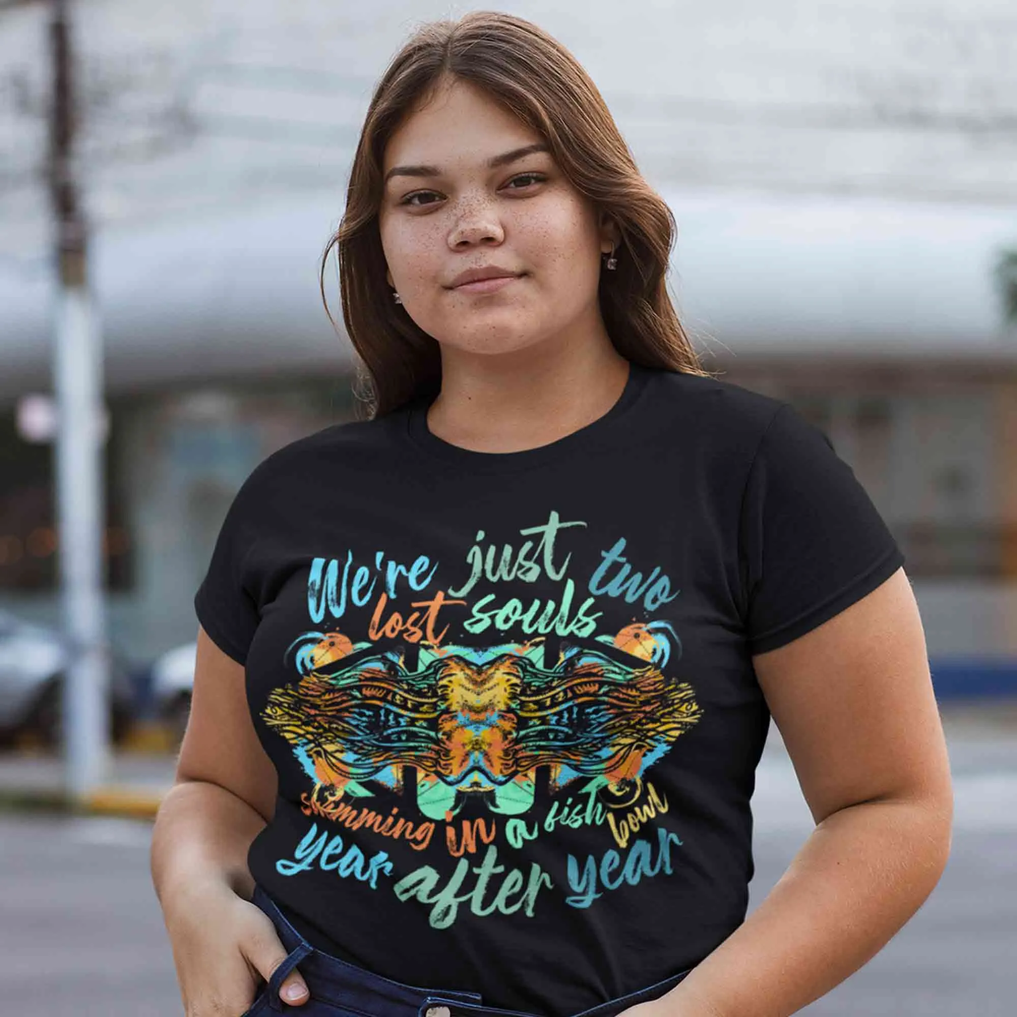 Pink Floyd T shirt - We're Just Two Lost Souls
