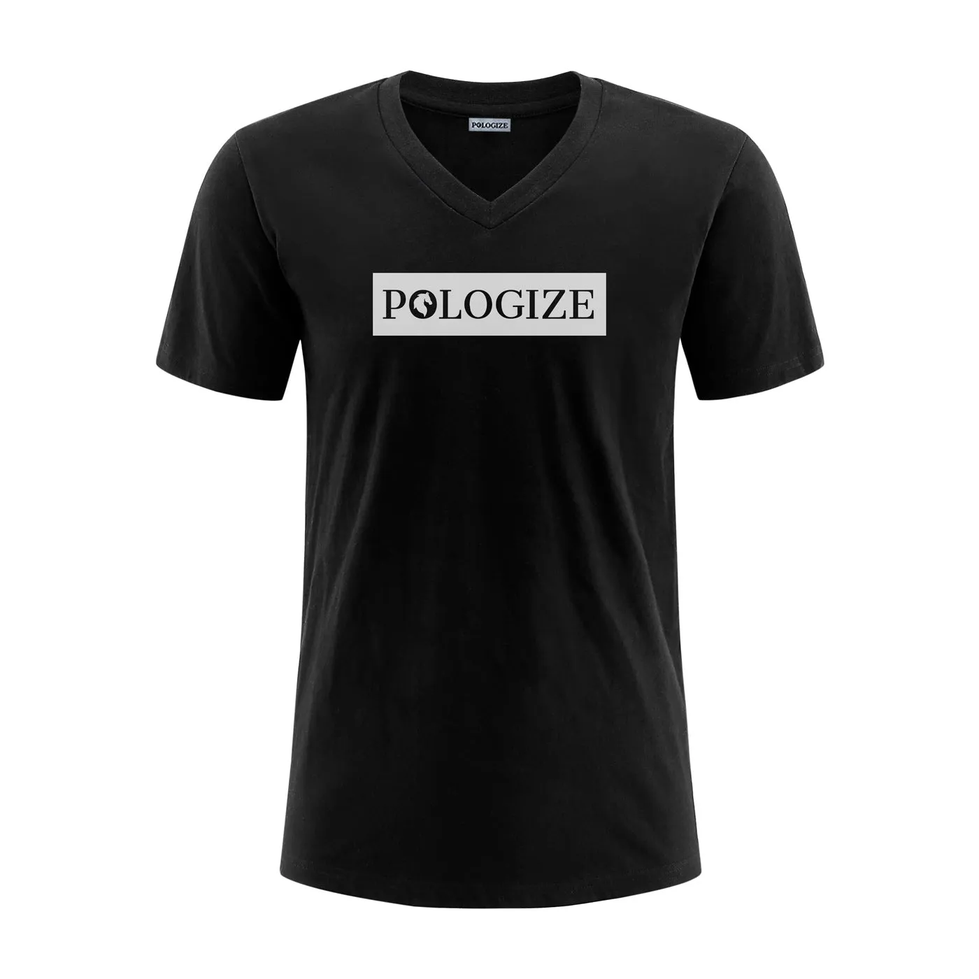 Pologize™ Boxed Logo V-Neck T-Shirt