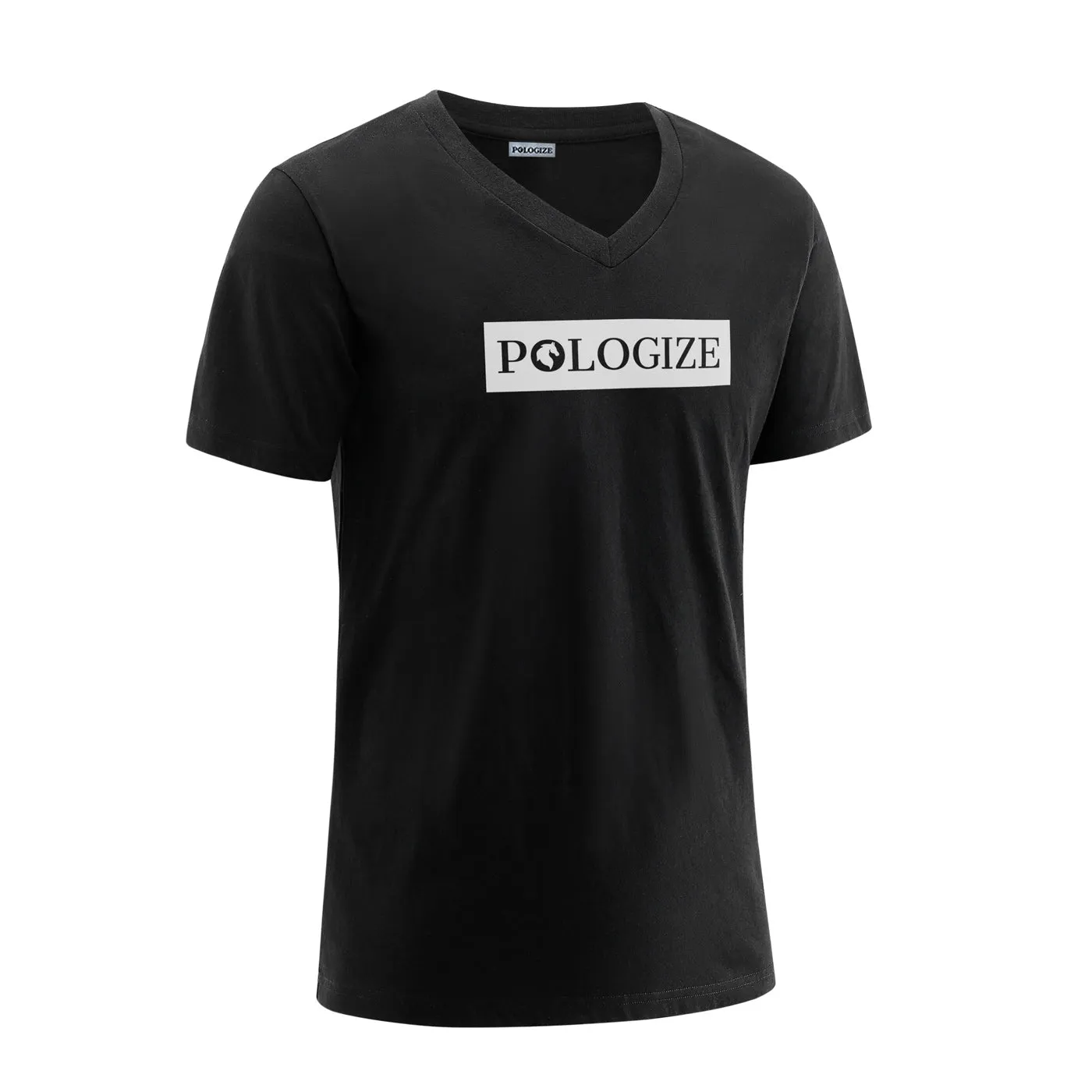 Pologize™ Boxed Logo V-Neck T-Shirt
