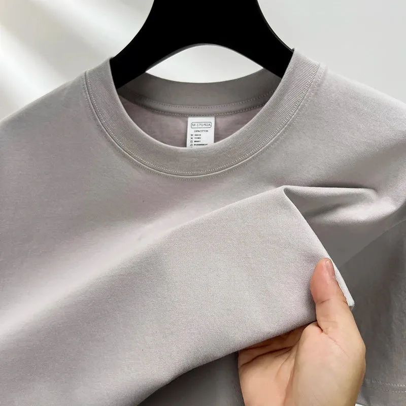 Pure Cotton Summer High-end Short Sleeve