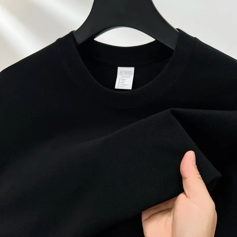 Pure Cotton Summer High-end Short Sleeve
