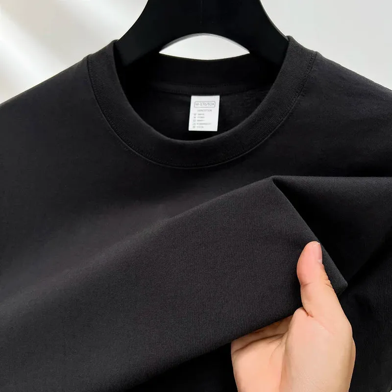 Pure Cotton Summer High-end Short Sleeve