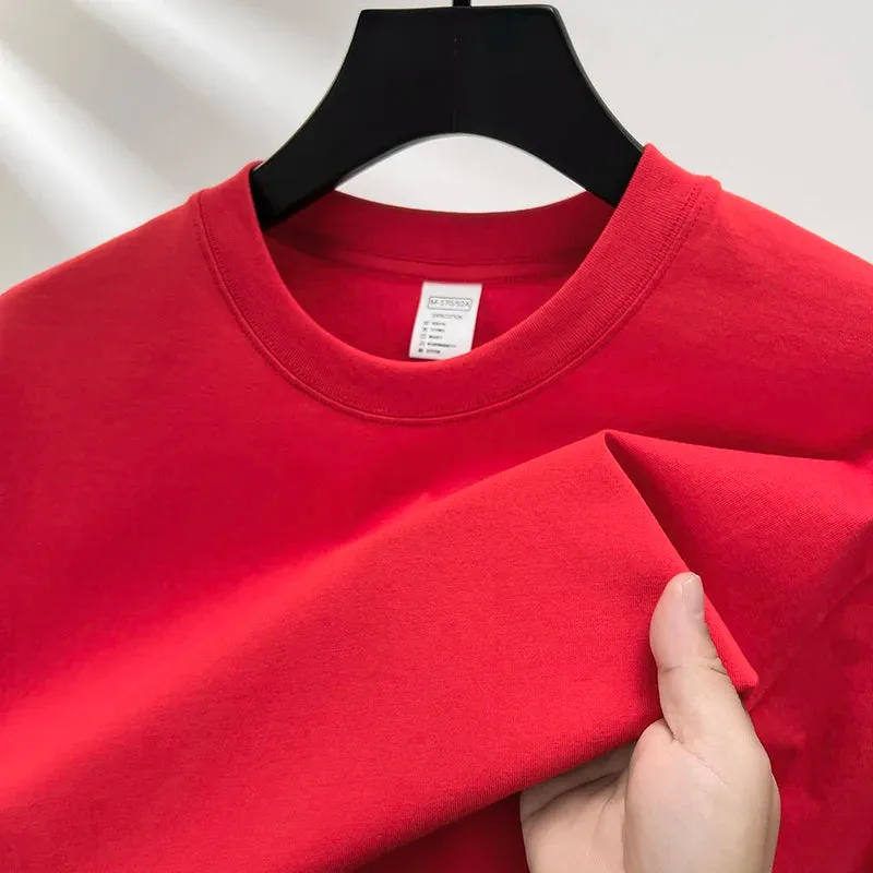 Pure Cotton Summer High-end Short Sleeve