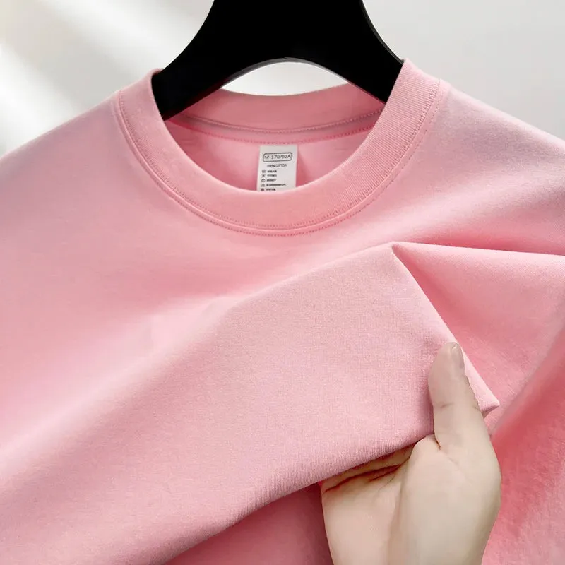 Pure Cotton Summer High-end Short Sleeve