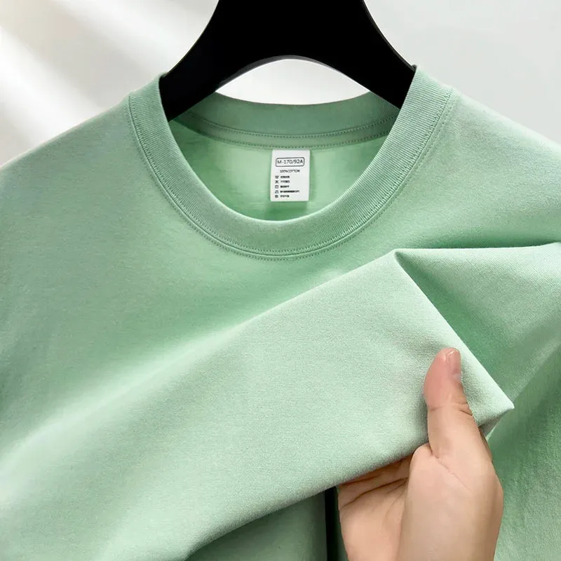 Pure Cotton Summer High-end Short Sleeve