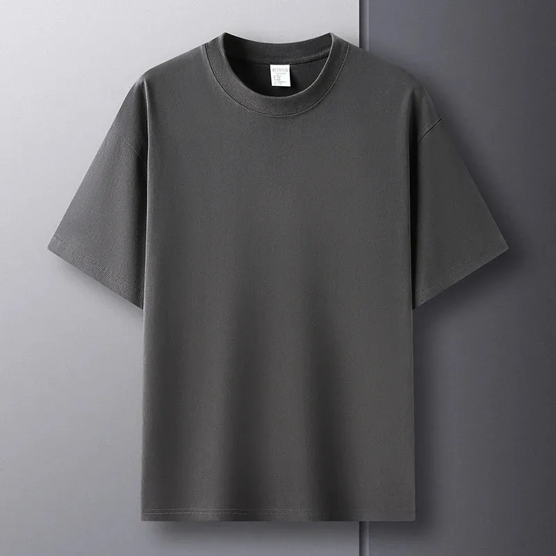 Pure Cotton Summer High-end Short Sleeve