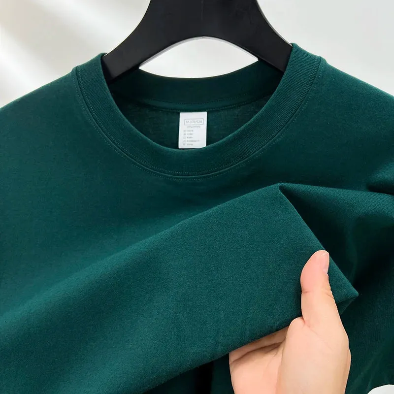 Pure Cotton Summer High-end Short Sleeve
