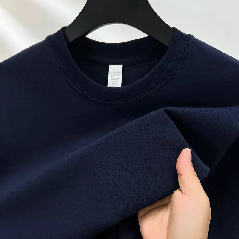 Pure Cotton Summer High-end Short Sleeve