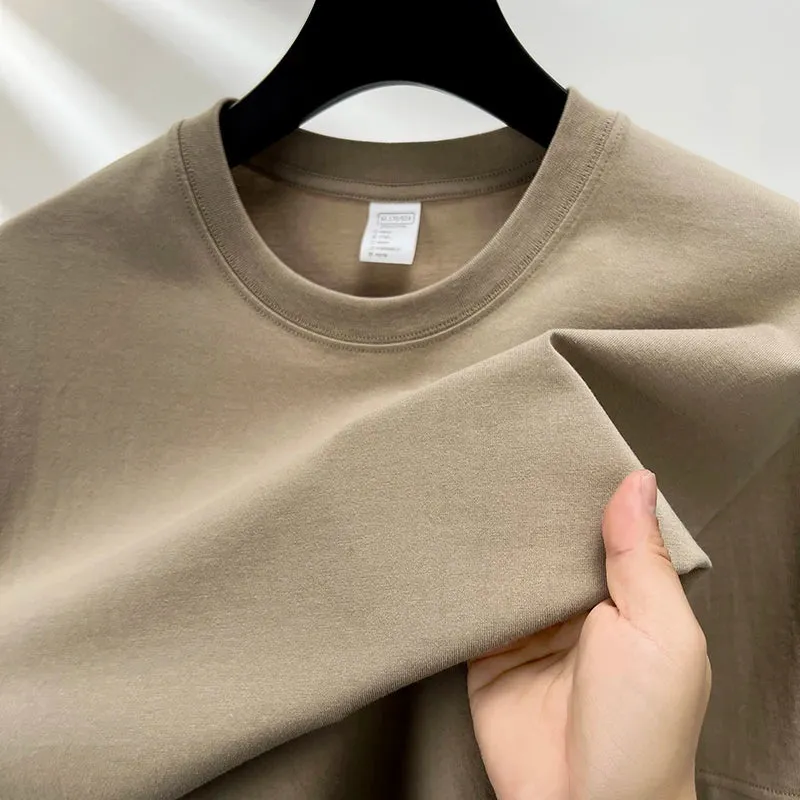 Pure Cotton Summer High-end Short Sleeve