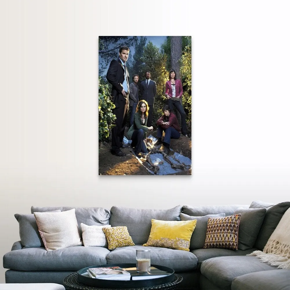 "Bones (TV) (2005)" Canvas Wall Art