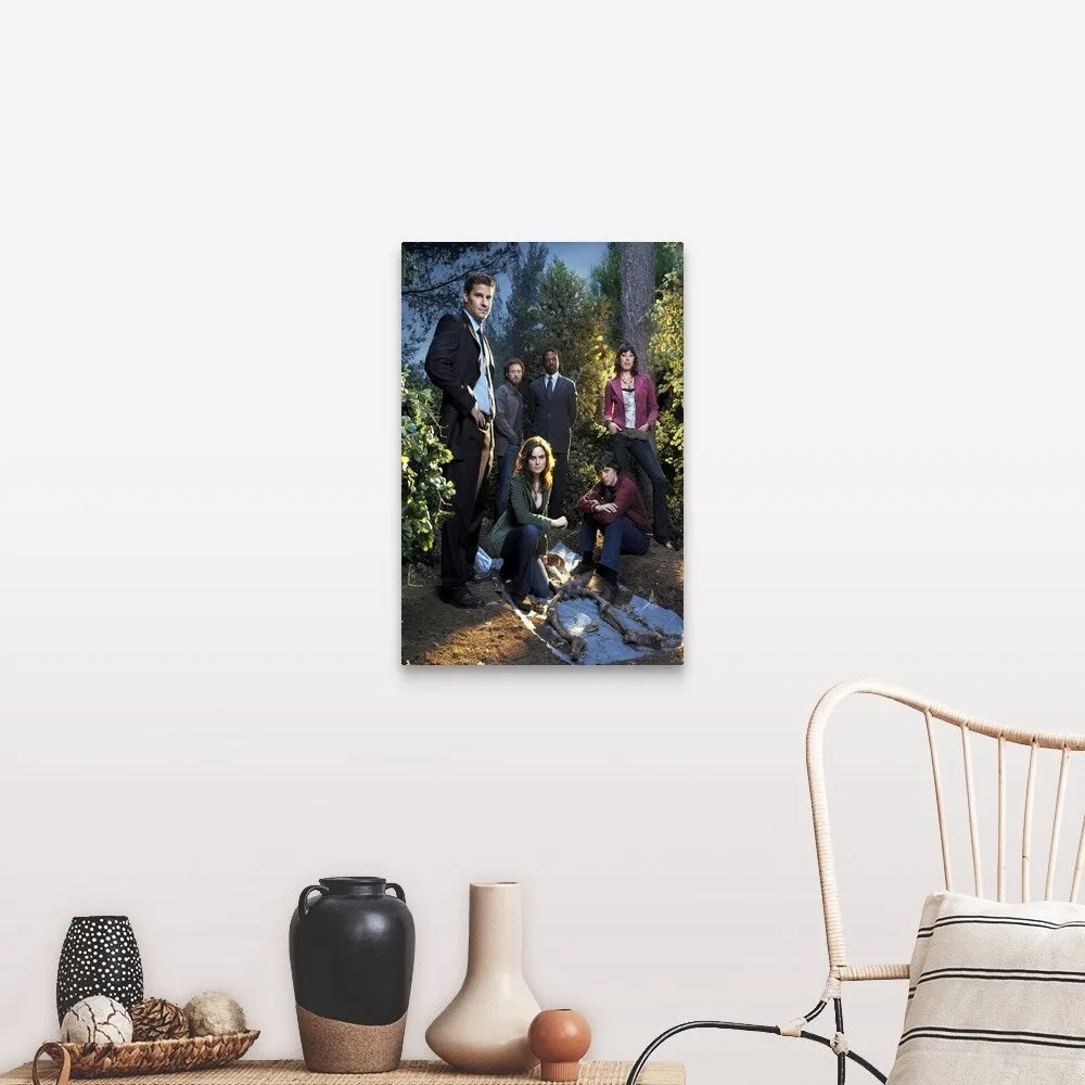 "Bones (TV) (2005)" Canvas Wall Art