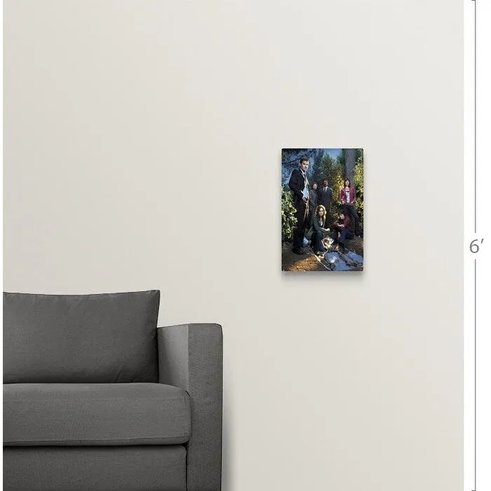 "Bones (TV) (2005)" Canvas Wall Art