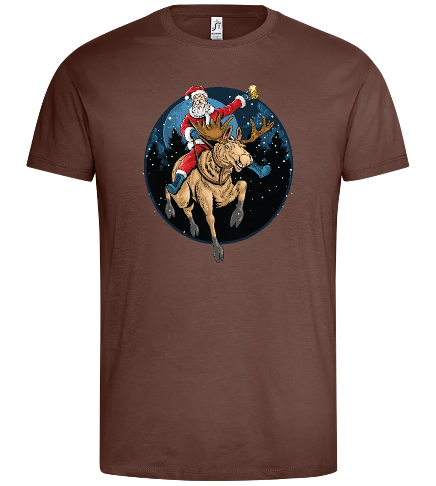 Santa's Joyride Design - Premium men's t-shirt