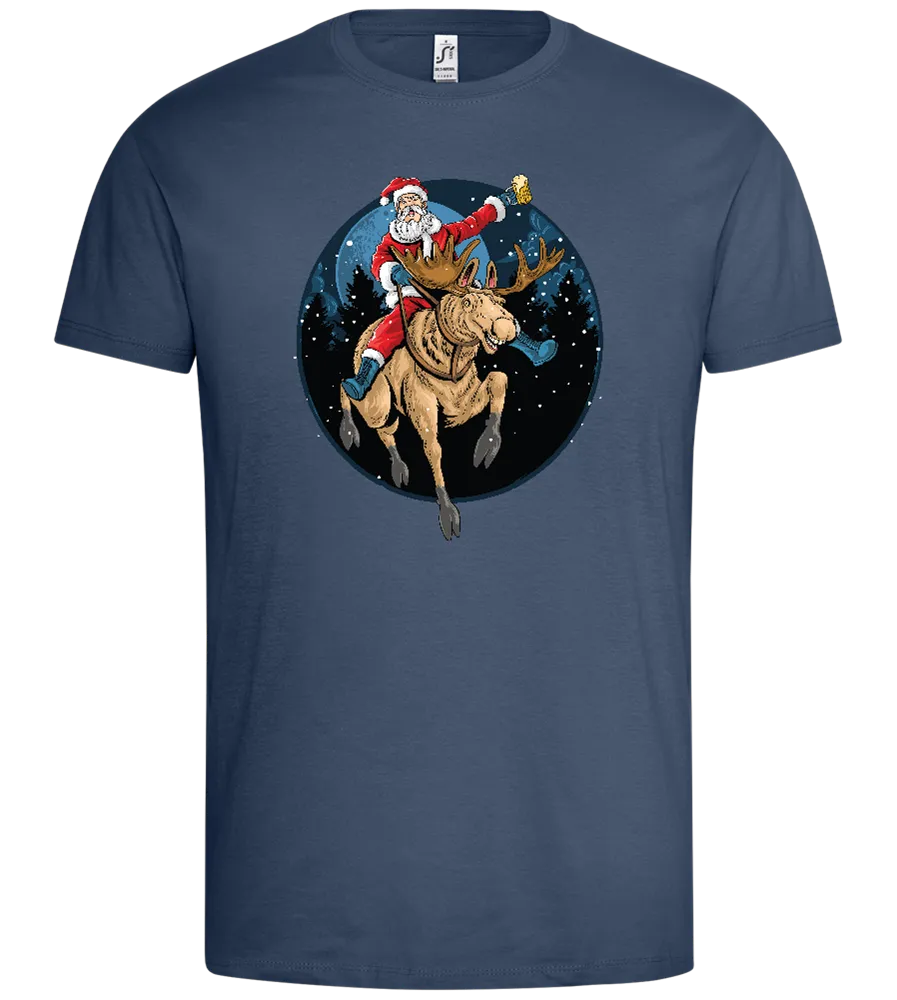 Santa's Joyride Design - Premium men's t-shirt