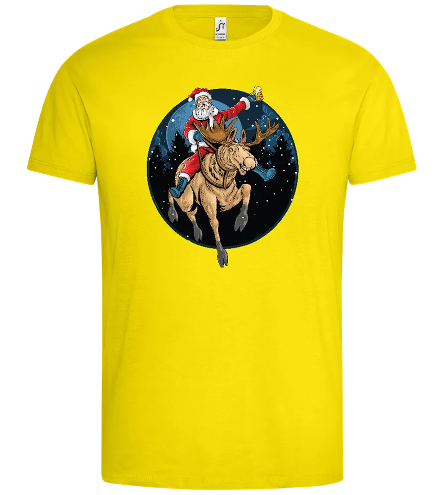 Santa's Joyride Design - Premium men's t-shirt