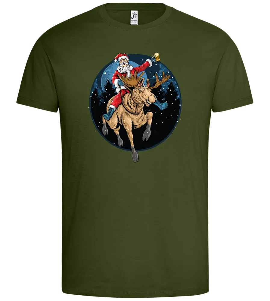 Santa's Joyride Design - Premium men's t-shirt