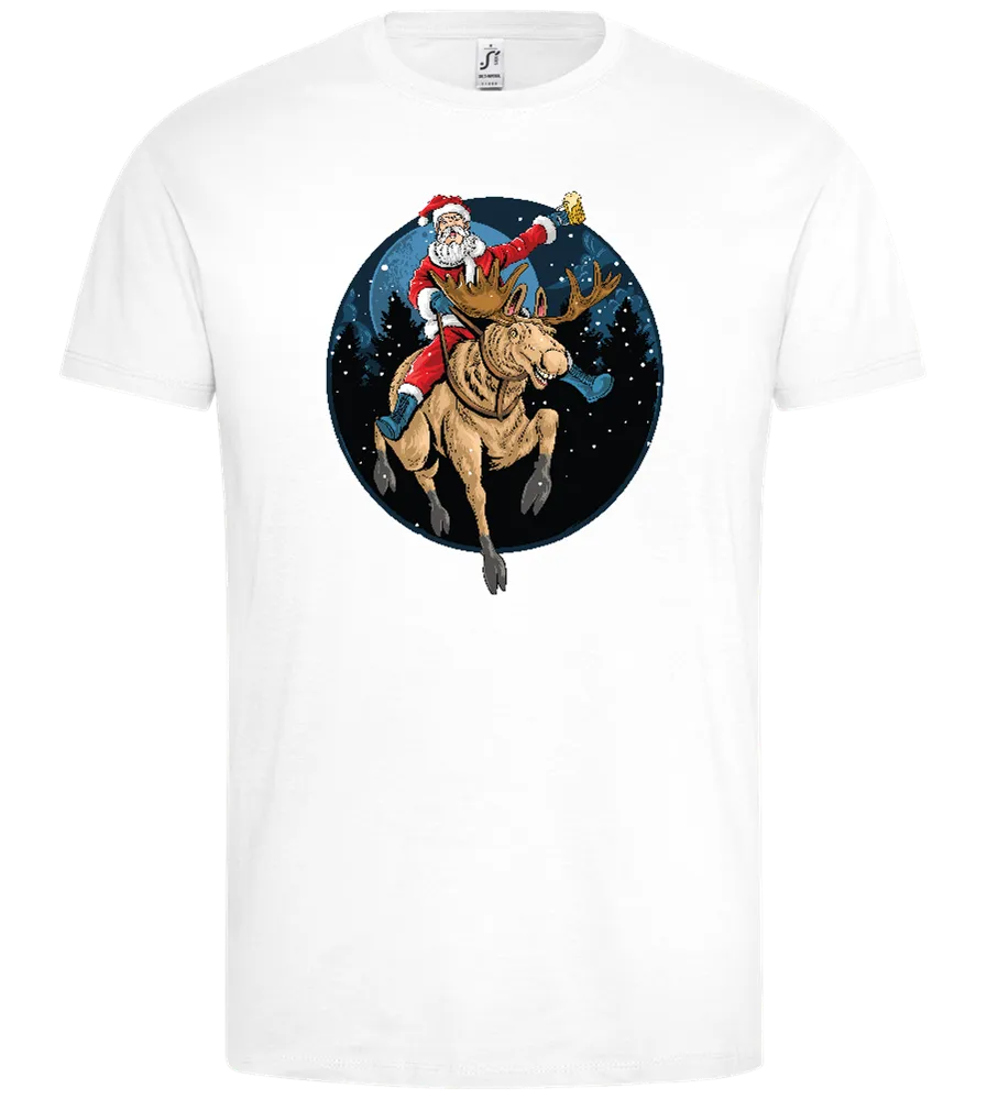 Santa's Joyride Design - Premium men's t-shirt