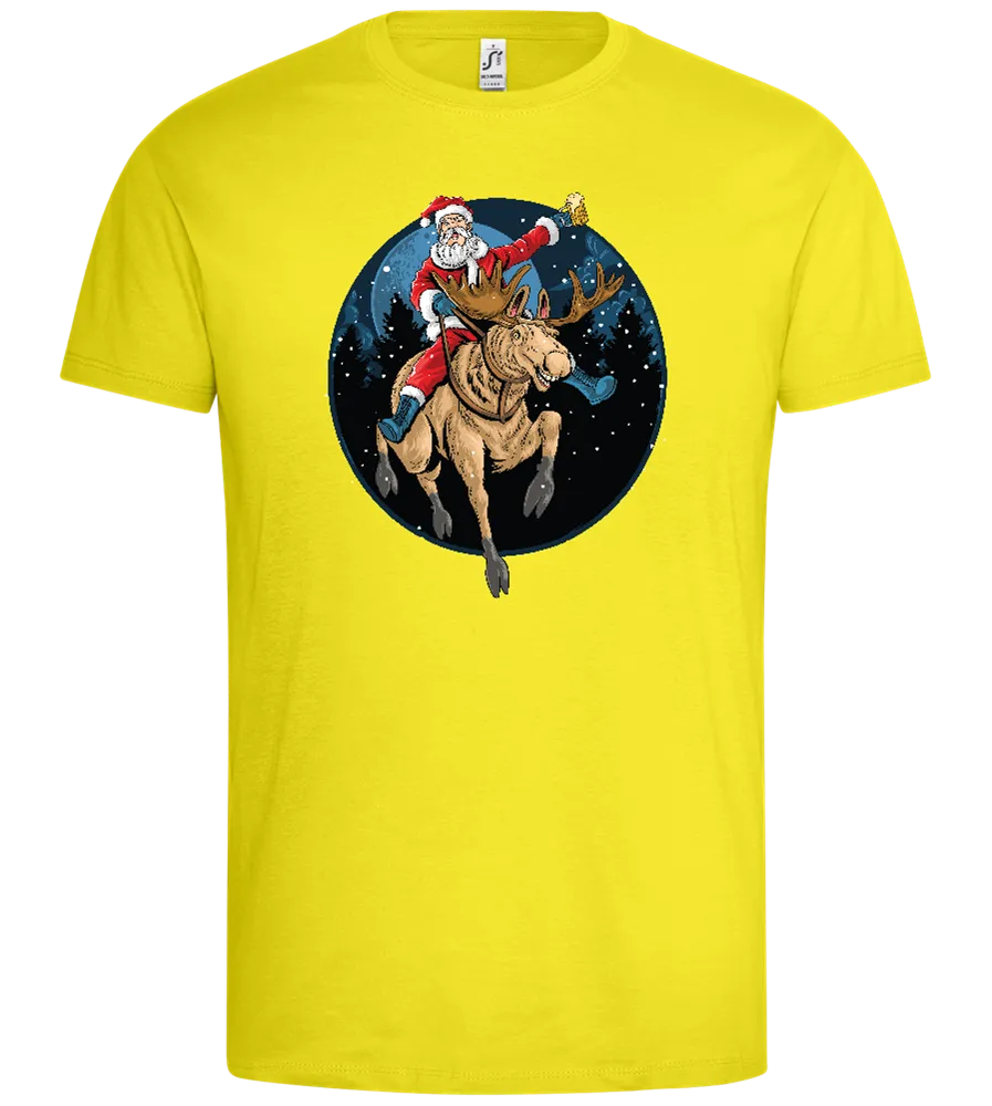 Santa's Joyride Design - Premium men's t-shirt