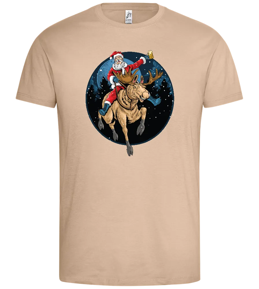 Santa's Joyride Design - Premium men's t-shirt
