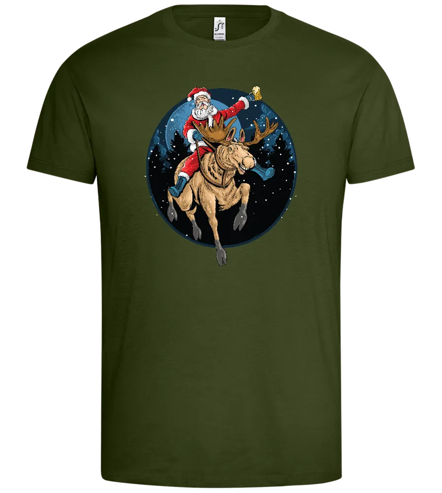 Santa's Joyride Design - Premium men's t-shirt