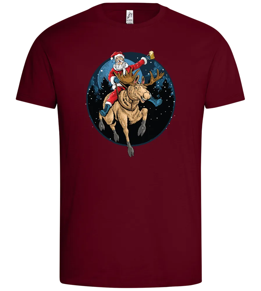 Santa's Joyride Design - Premium men's t-shirt