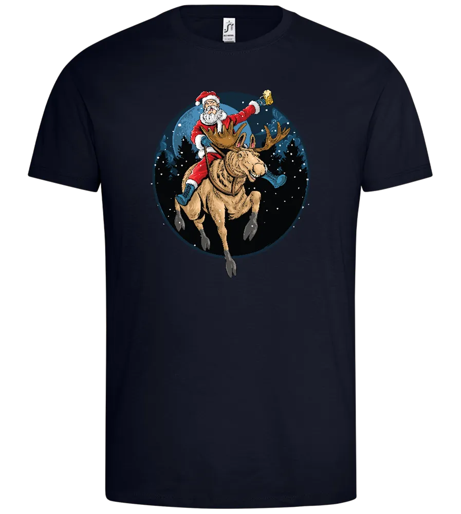 Santa's Joyride Design - Premium men's t-shirt