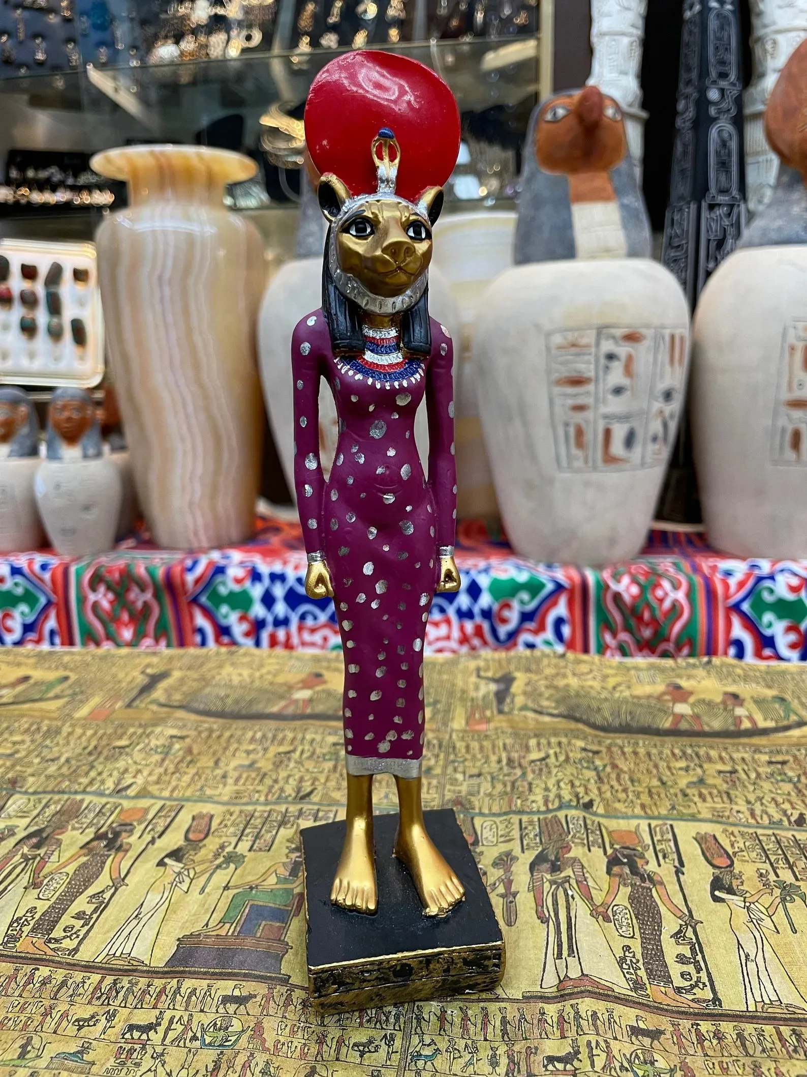 Sekhmet Statue - Handmade in Egypt - 10 Styles