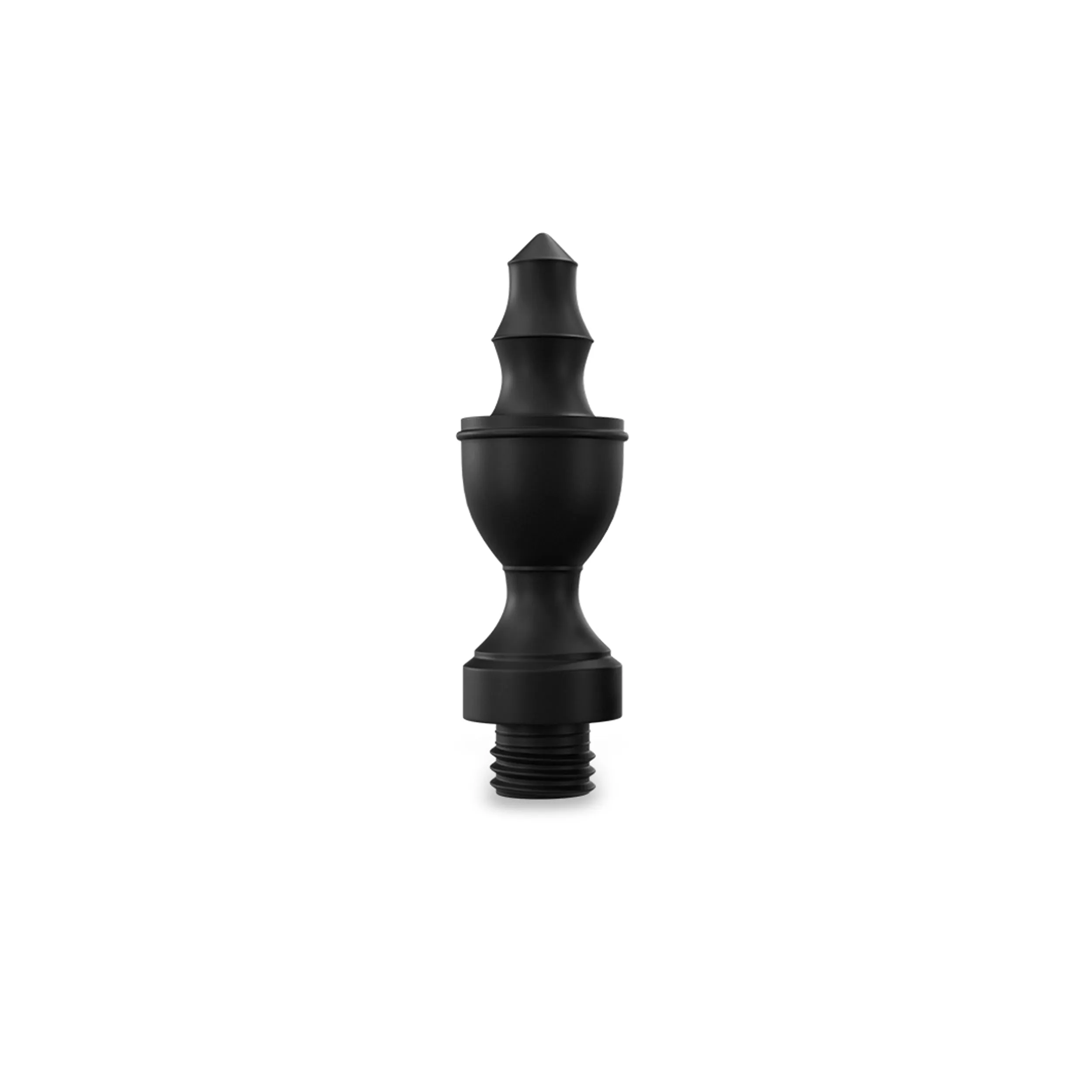 Solid Brass Decorative Tips - Flat Black