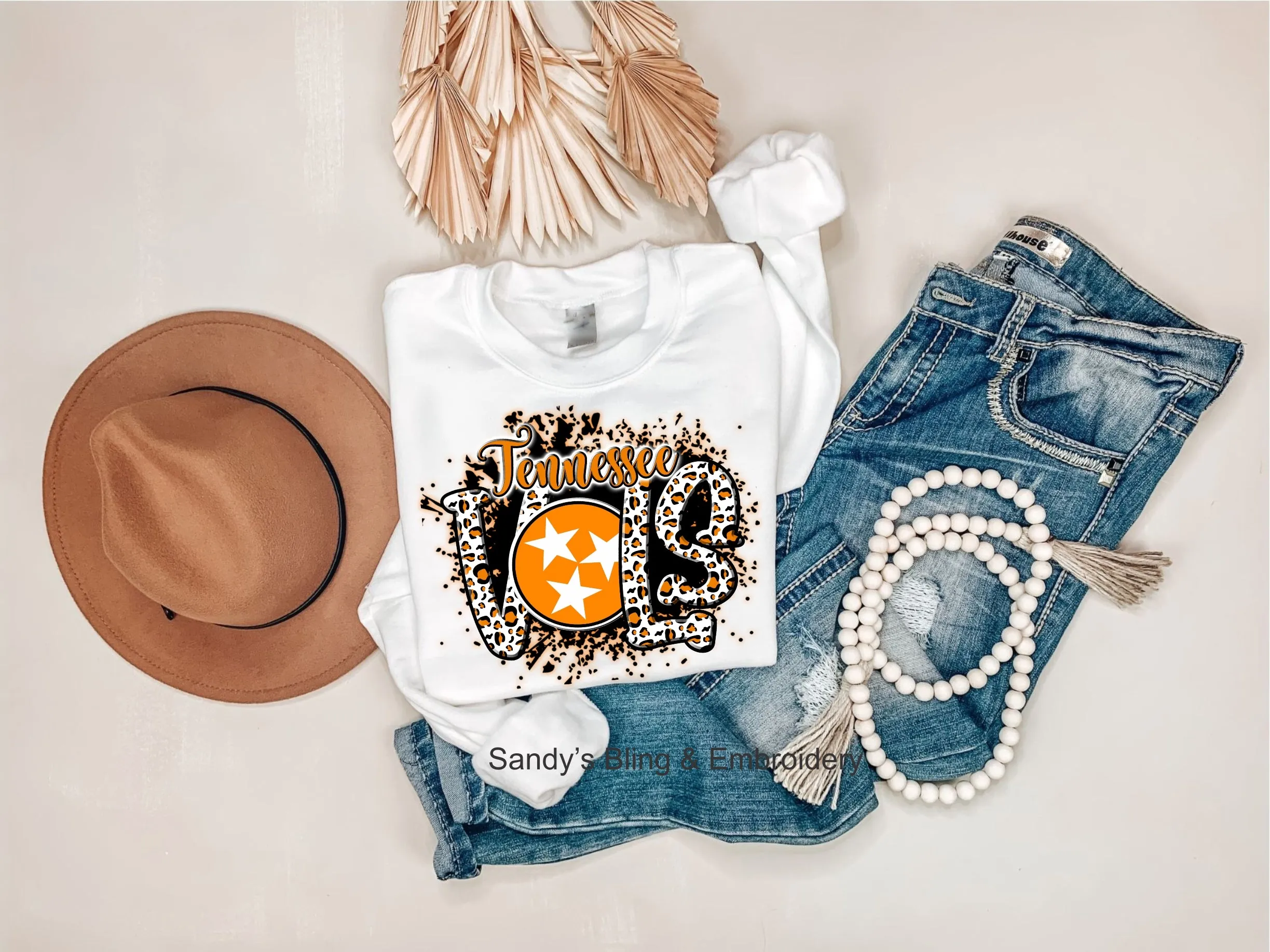 Tennessee Vols Leopard TriStar Shirt