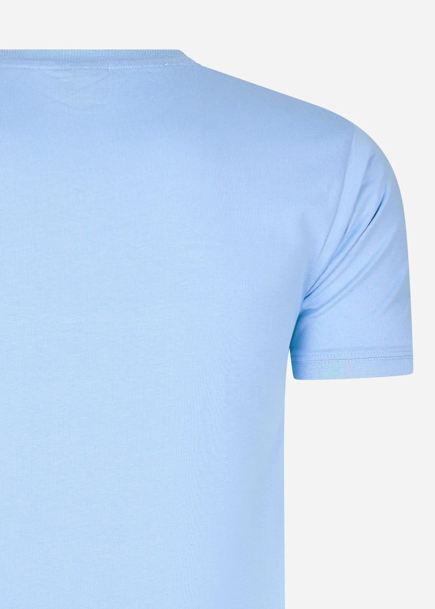 Venire tee - light blue white navy